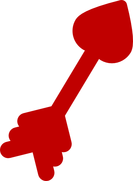 438x596 Cupid Arrow Red Clip Art