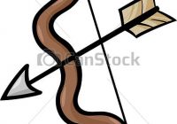 200x140 Bow And Arrow Clipart Bow And Arrow Clip Art Cartoon Illustration