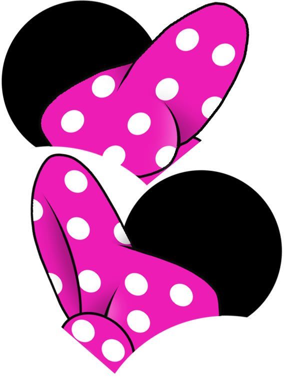 576x756 Minnie Mouse Pink Bow And Ears Clip Art Clip Art