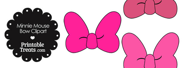 610x229 Minnie Mouse Bow Clip Art Free Clipart Collection