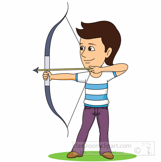 548x550 Archery Clip Art