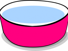 220x165 Dog Bowl Clipart