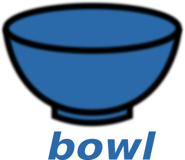 600x517 Bowl Clip Art