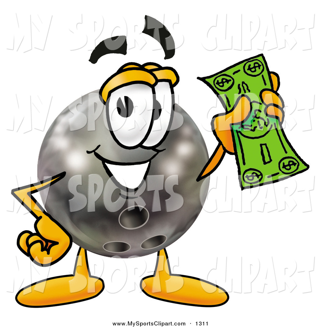1024x1044 Sports Clip Art Of A Happy Black Bowling Ball Mascot Cartoon