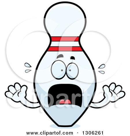 450x470 Scary Clipart Bowling Pin
