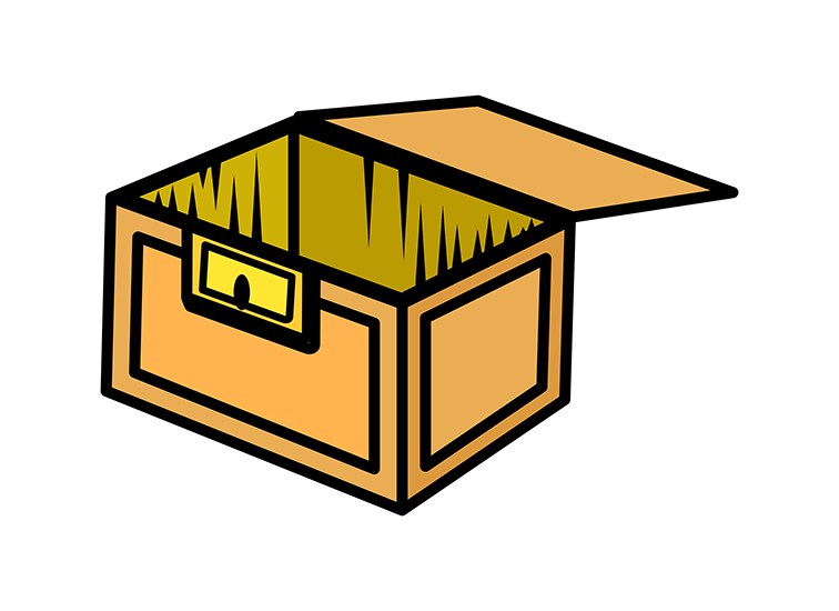 756x550 Download Free Wooden Box Clip Art Vector Illustration