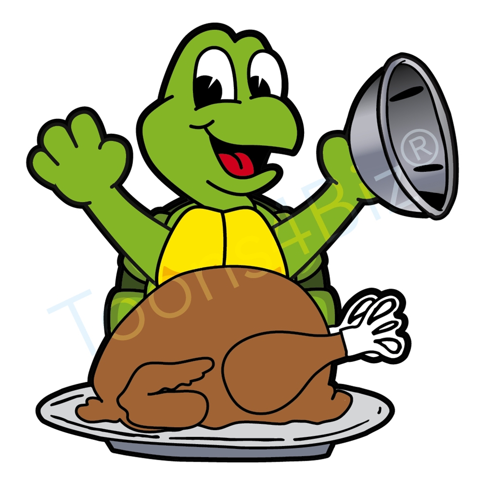 1000x1000 Turtle Mascot With Thanksgiving Turkey Clip Art