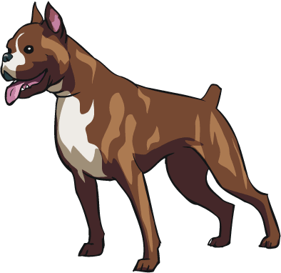 394x382 Free Boxer Dog Clip Art Image From Free Clip 342610