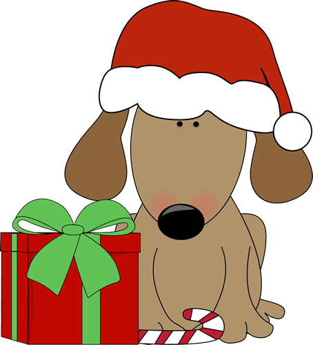 454x500 Dogs Christmas Cliparts Free Download Clip Art Clipart