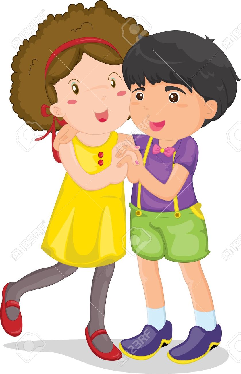 839x1300 Hula Dancing Boy And Girl Clipart