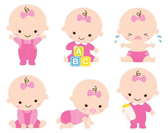 340x270 Baby Shower Clipart Clip Art Baby Boy Girl Clipart Cute Baby