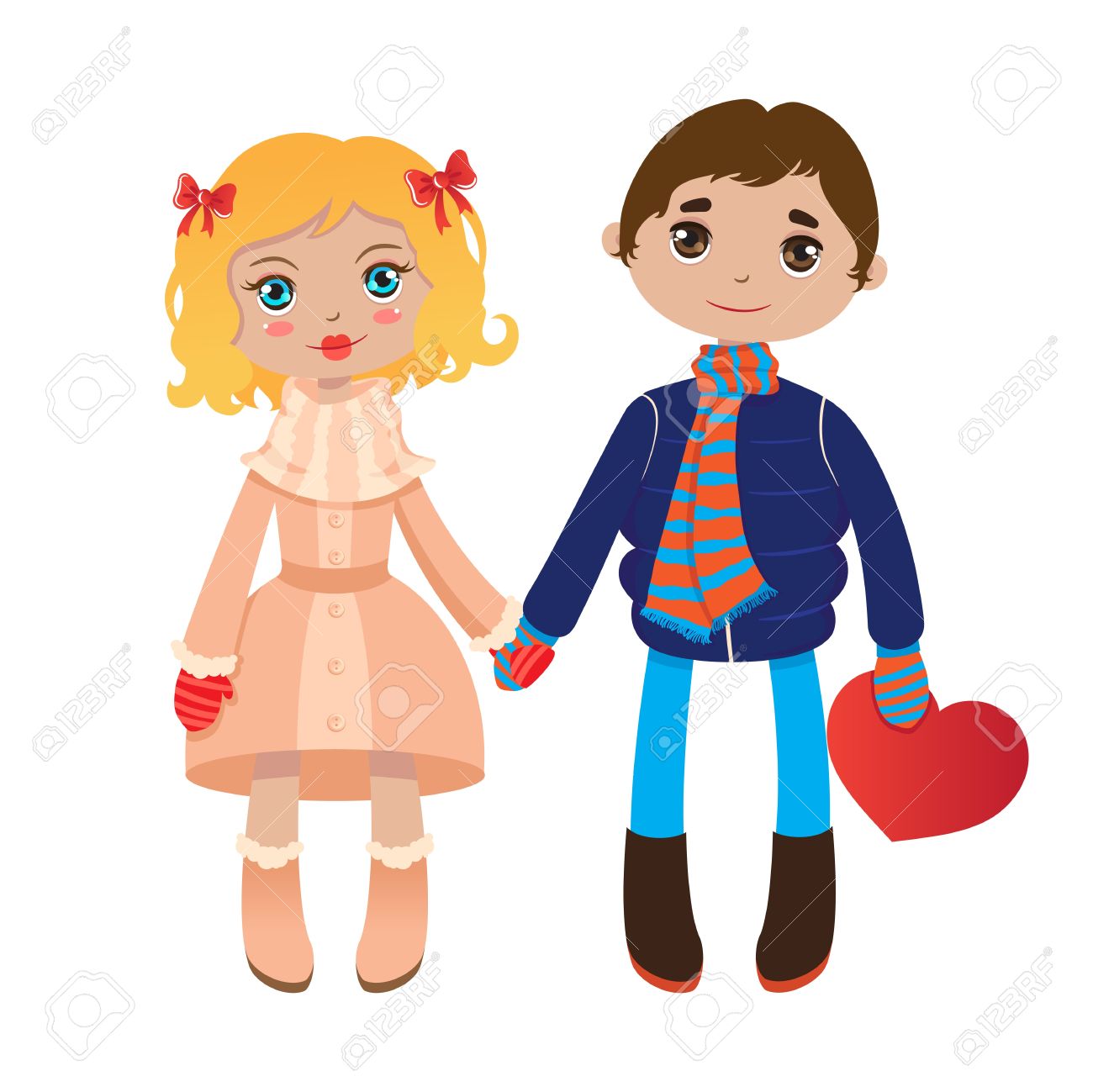 1300x1299 Collection Of Clipart Boy And Girl Holding Hands High