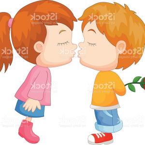 300x300 Cartoon Boy And Girl Kissing Gm Sohadacouri