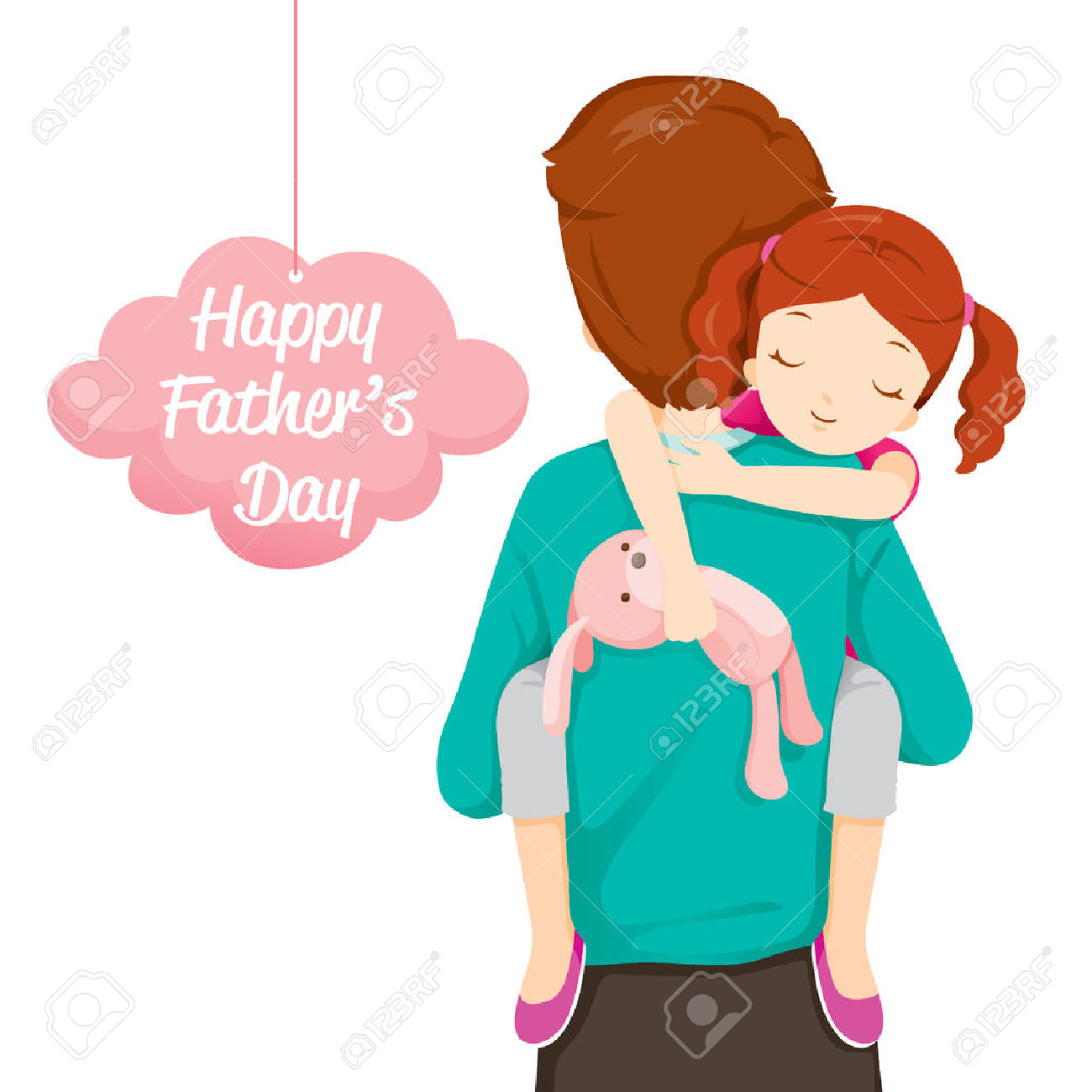 1300x1300 Kissing Clipart Father And Daughter