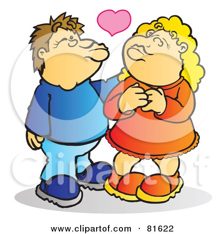 450x470 Royalty Free (Rf) Clipart Illustration Of A Little Boy And Girl