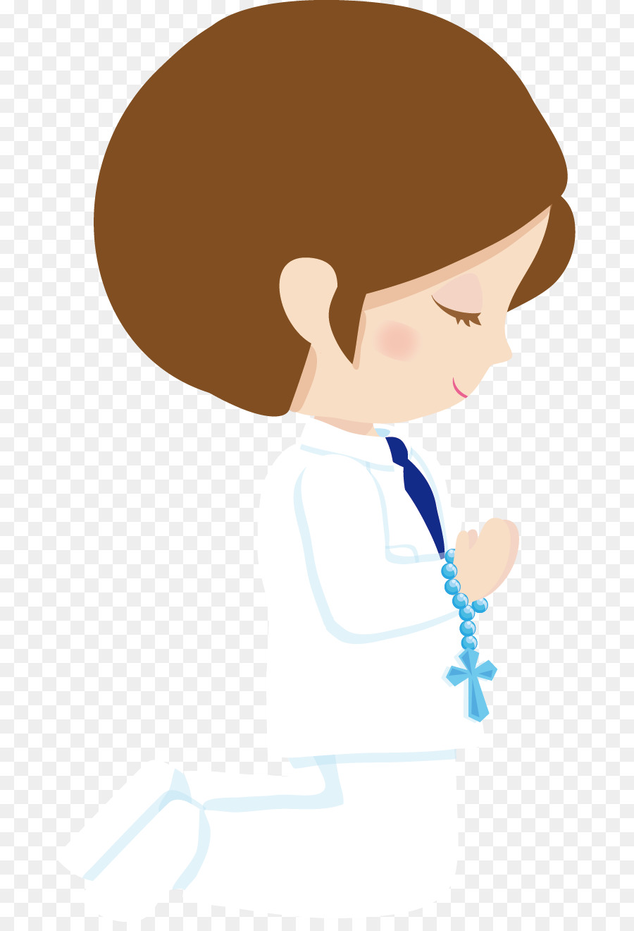 900x1320 Paper Child First Communion Clip Art