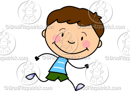 432x324 Cartoon Boy Running Clip Art Boy Running Clipart Graphics