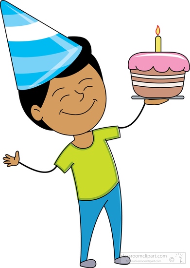 391x550 Boy Birthday Hat Clip Art
