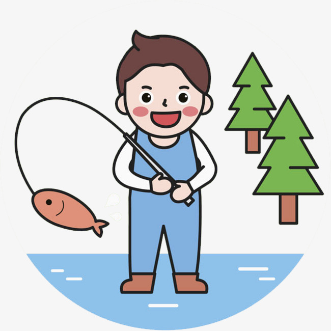 650x650 Fishing Boy, Go Fishing, The Tree, The River Png Image And Clipart