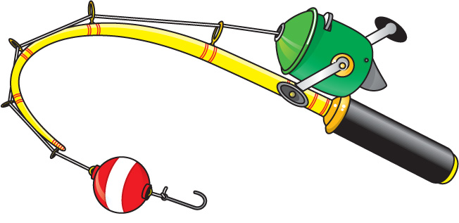 652x317 Fishing Pole With Fish Clipart Free Clipart Images