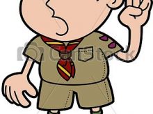 220x165 Boy Scout Clip Art Free Illustration Of Boy Scout Giving Pledge