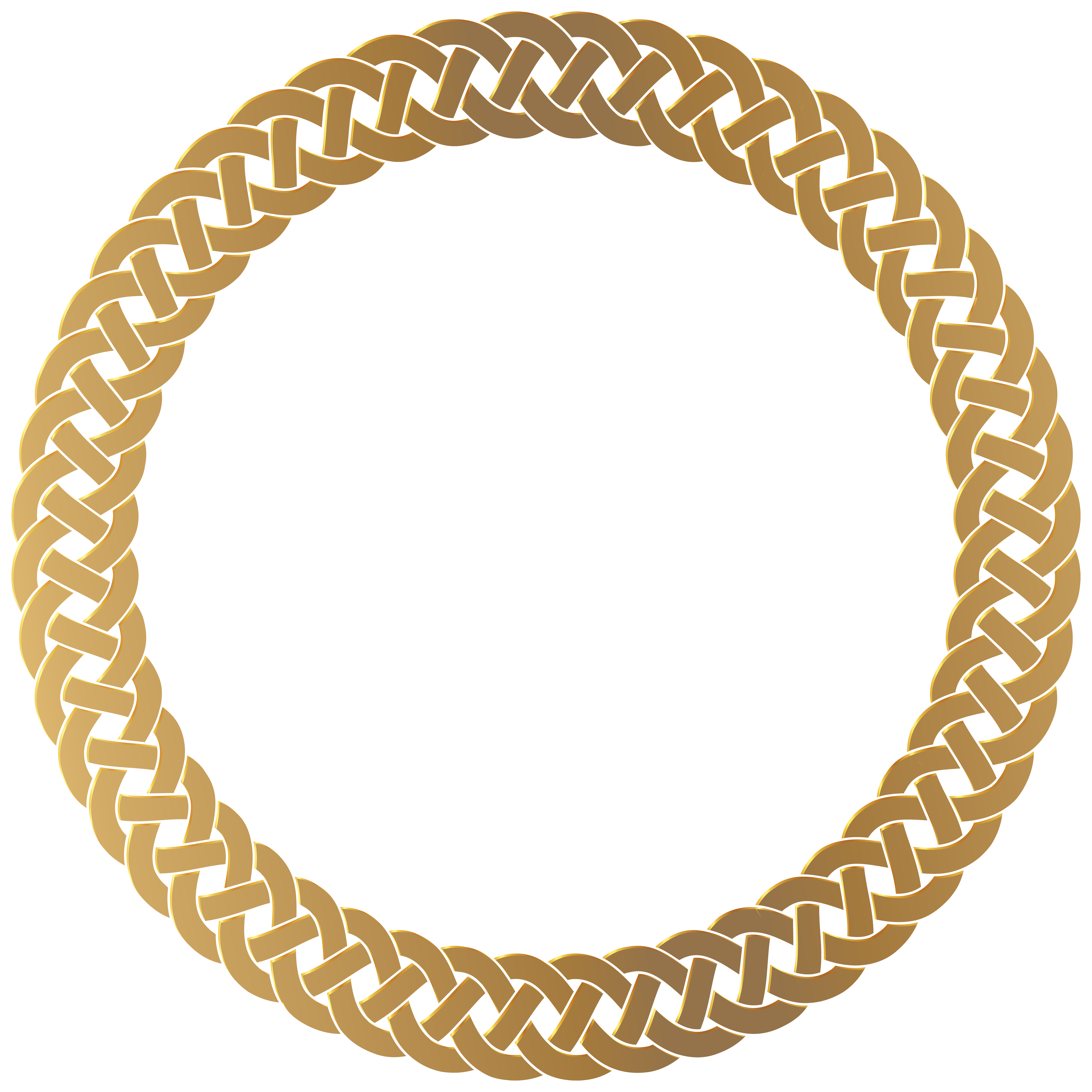 8000x8000 Golden Round Frame Border Transparent Png Clip Artu200b Gallery