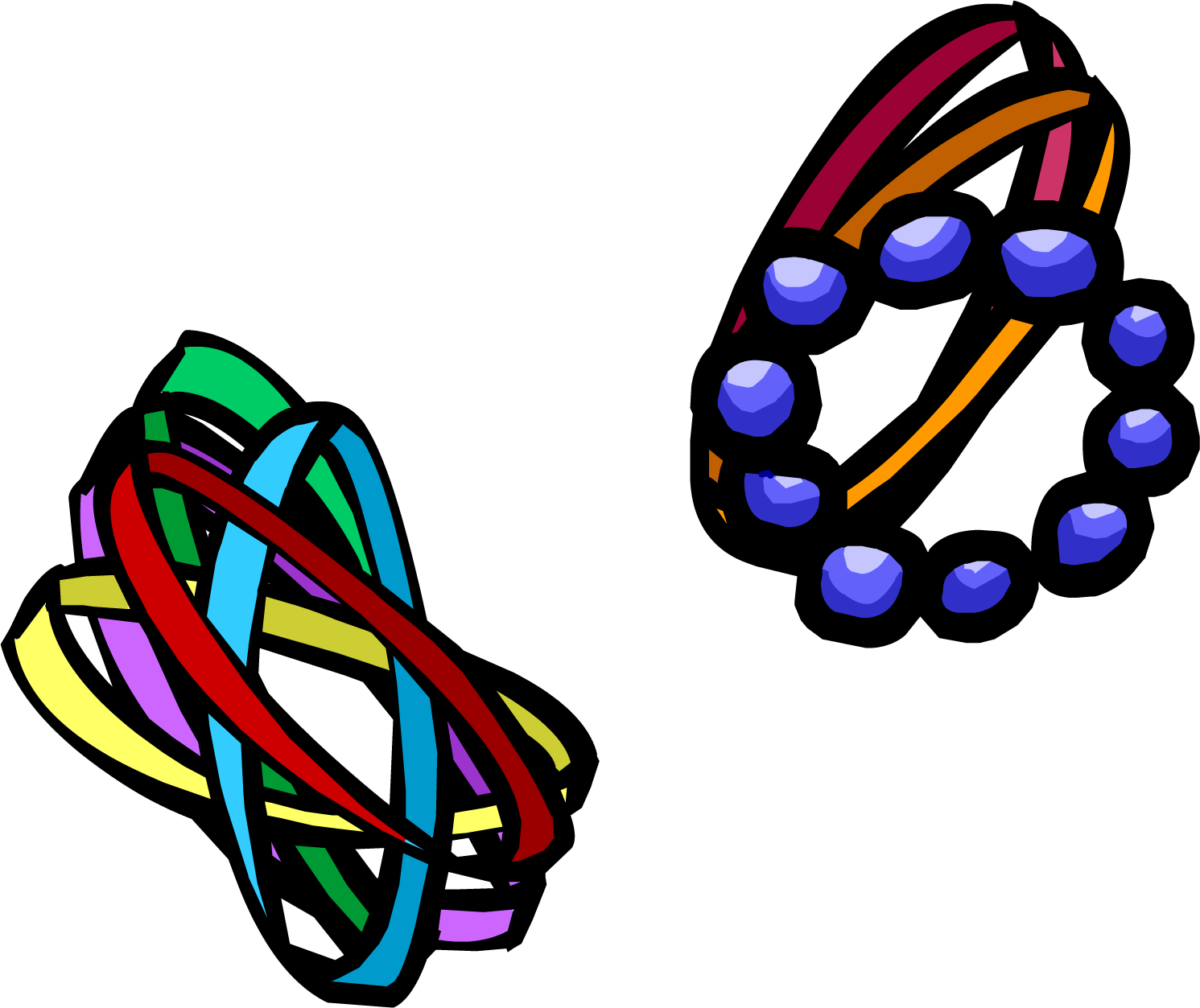 1491x1253 Mixed Bracelets Club Penguin Wiki Fandom Powered By Wikia