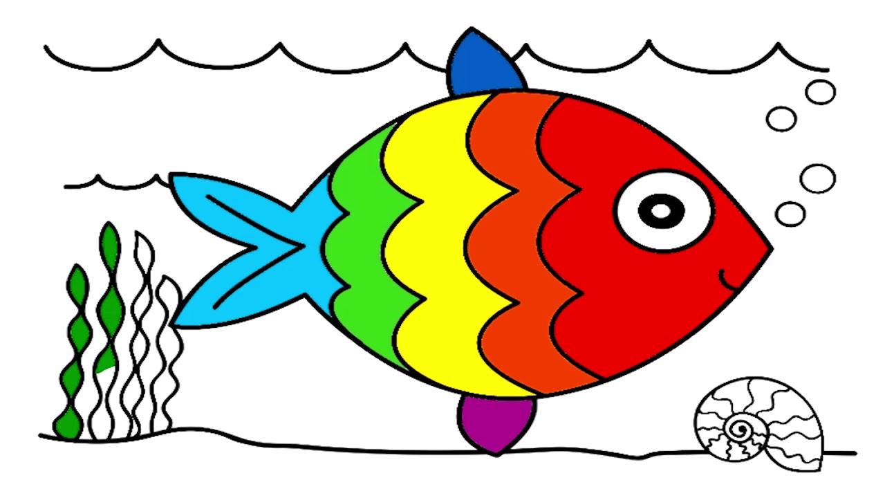 1280x720 Fish Clip Art For Kids