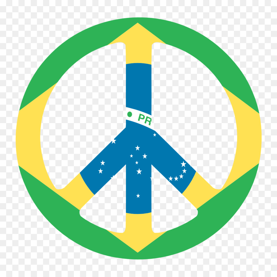 900x900 Flag Of Brazil Peace Symbols Clip Art