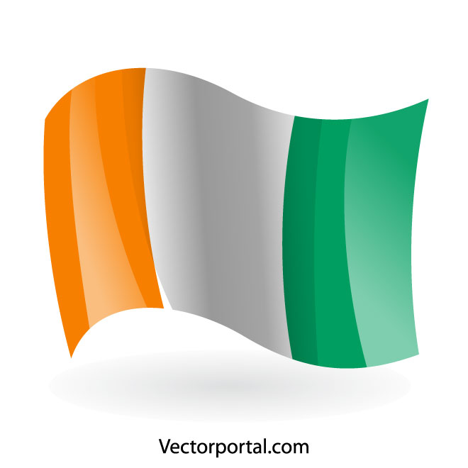 660x660 Ivory Coast Flag Vector Clip Art