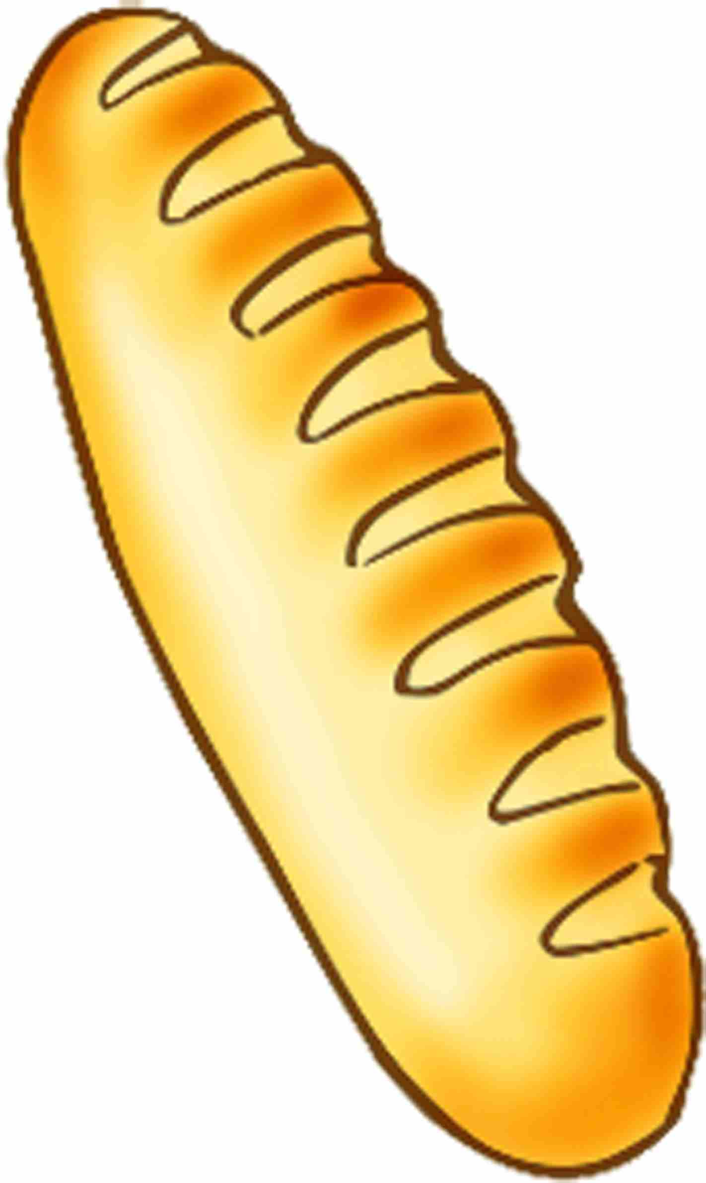 1422x2381 French Bread Clip Art Black And White Website Featuring Miracles