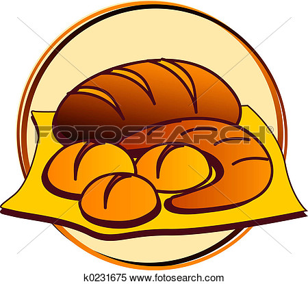 450x415 Bread Clip Art