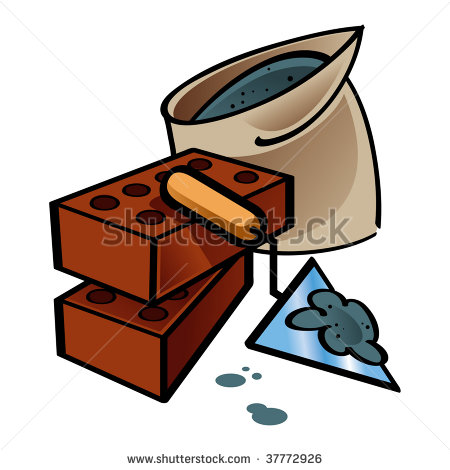450x470 Clip Art Pile Of Bricks Clipart