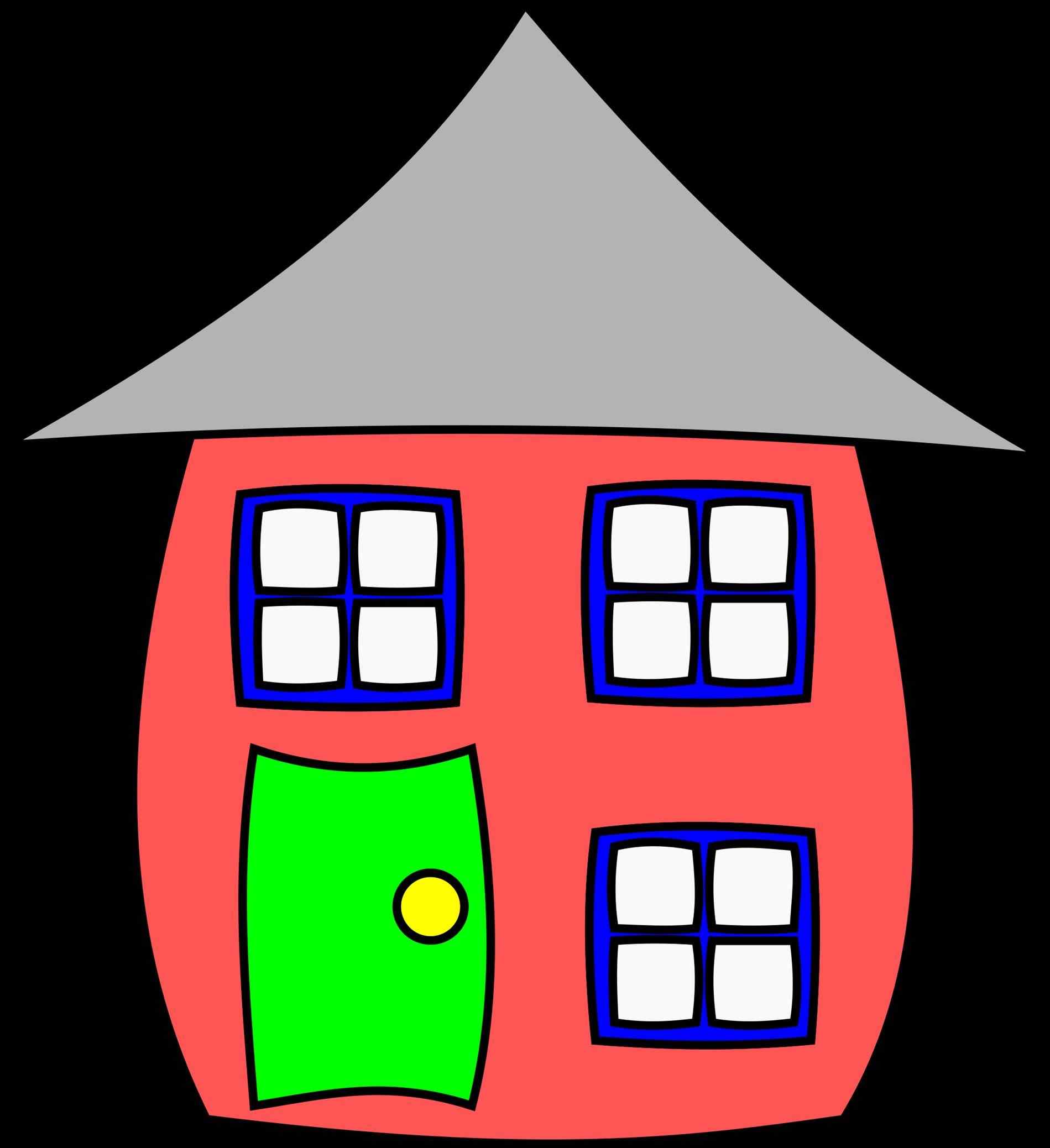 1899x2077 House Pencil And In Color Wall Brick House Clipart Clipart House