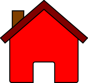 299x282 Red House Clip Art