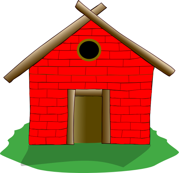 600x579 Brick House Clip Art