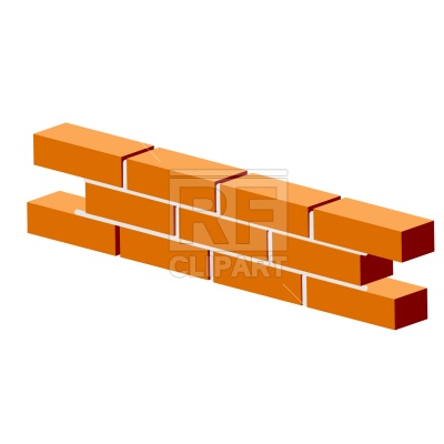 400x400 Brickwork Royalty Free Vector Clip Art Image