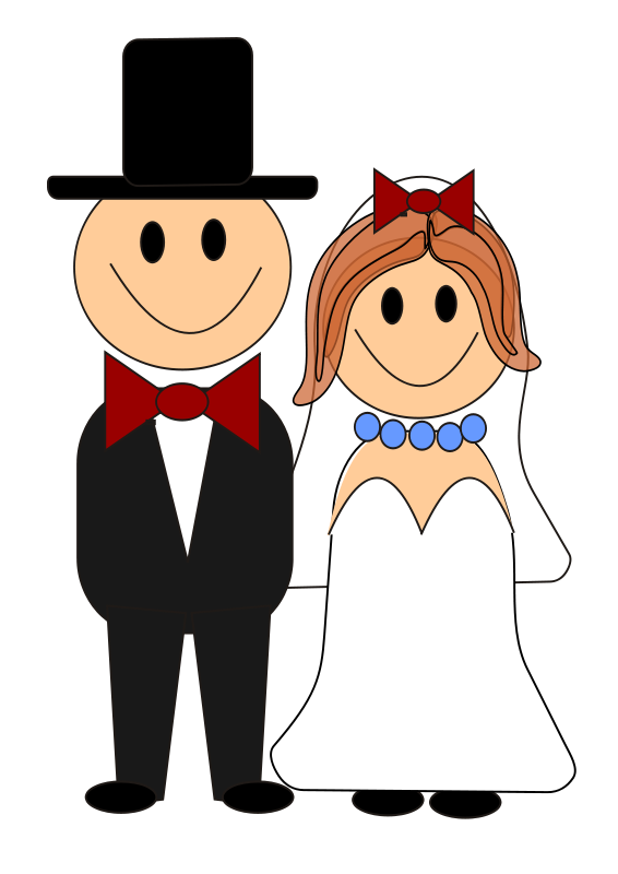 566x800 Bride And Groom Graphics Free This Cute Clip Art Of A Cartoon