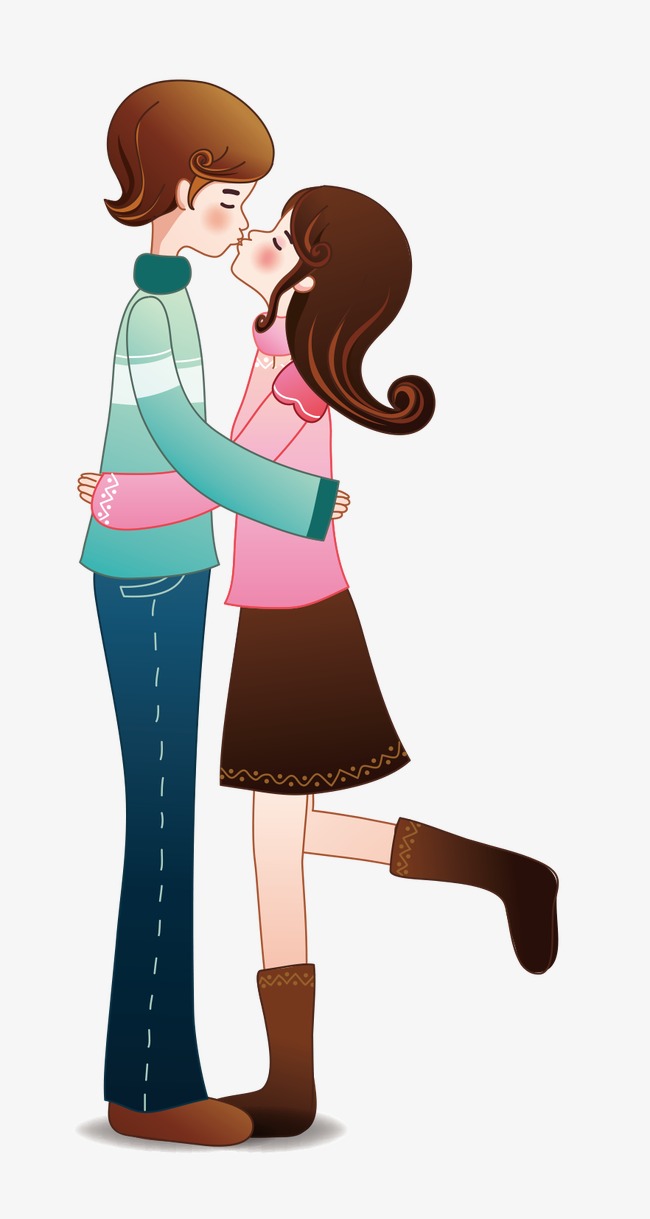 650x1219 Cartoon Bride And Groom, Love, Wedding, Cartoon Characters Png