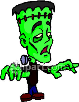 270x350 Frankenstein Clipart