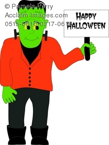 225x300 Frankenstein Clipart Halloween Monster