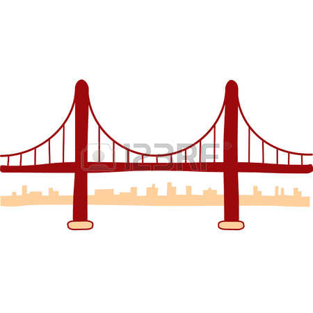 450x450 Golden Gate Bridge Clipart