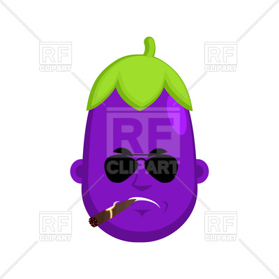 400x400 Surprising Design Eggplant Clipart The Burning On Plate Vegetables