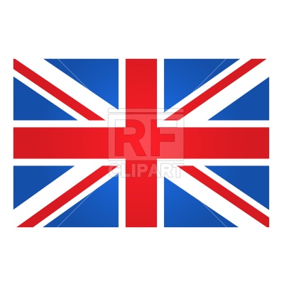 400x400 Great Britain Flag Royalty Free Vector Clip Art Image