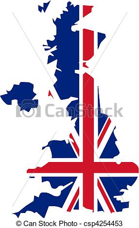 286x470 Uk Map Amp Flag. Uk Flag In The Shape The Country