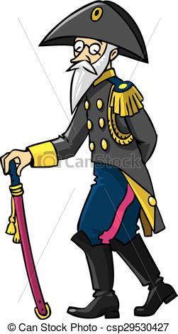 251x470 Old Soldier Clipart