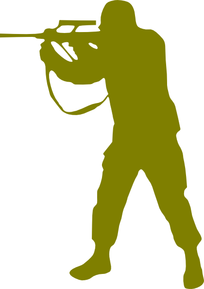 420x595 Soldier 3 Clip Art