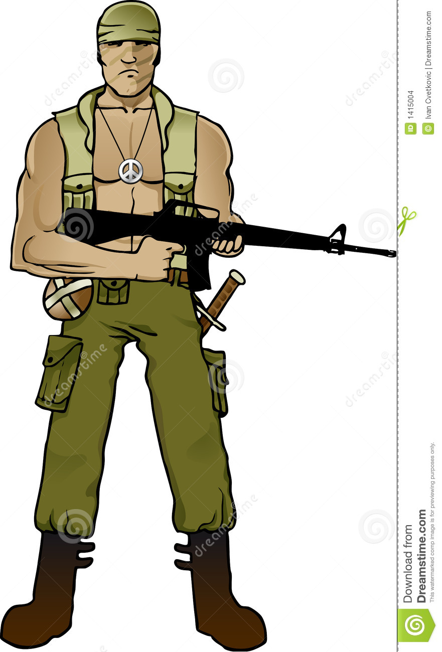 881x1300 Soldiers Clipart Commando