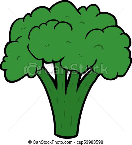 427x470 Cartoon Brocoli Eps Vectors
