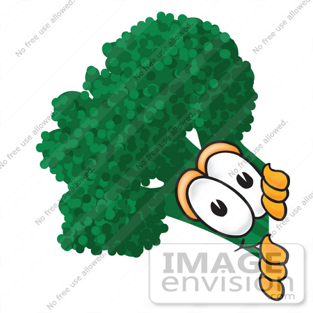 450x450 Cliprt Graphic Of Broccoli Mascot Character Lookinground